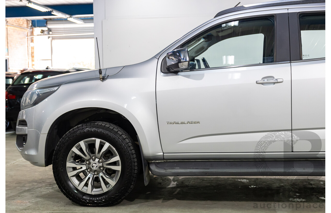 05/2017 Holden Trailblazer LTZ (4x4) 4x4 RG MY18 4D Wagon Nitrate Silver Metallic 2.8L