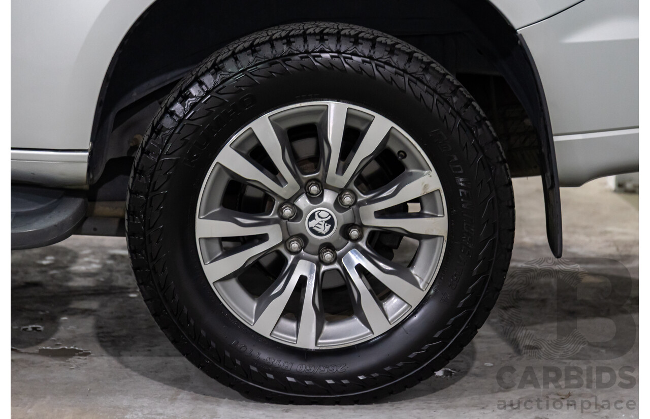 05/2017 Holden Trailblazer LTZ (4x4) 4x4 RG MY18 4D Wagon Nitrate Silver Metallic 2.8L