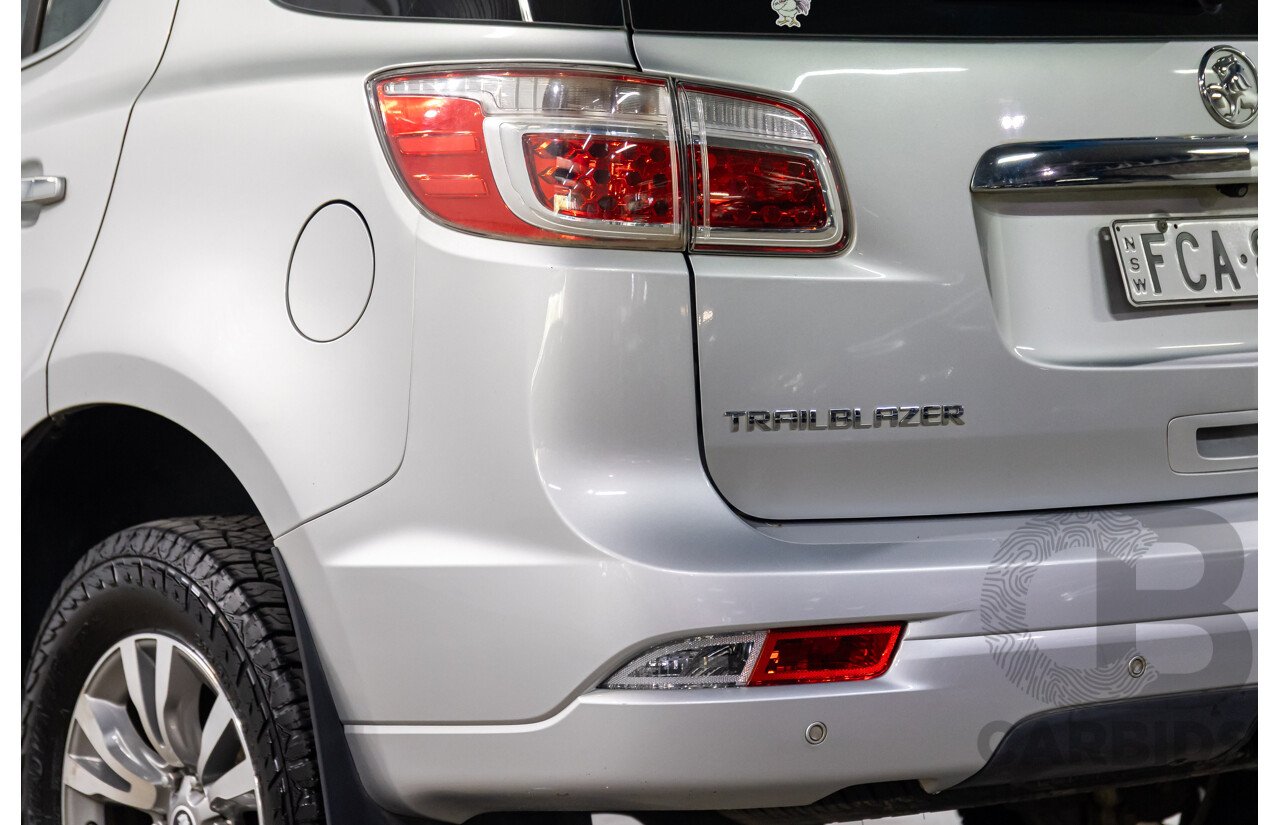 05/2017 Holden Trailblazer LTZ (4x4) 4x4 RG MY18 4D Wagon Nitrate Silver Metallic 2.8L