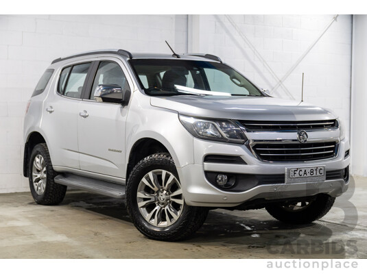 05/2017 Holden Trailblazer LTZ (4x4) 4x4 RG MY18 4D Wagon Nitrate Silver Metallic 2.8L