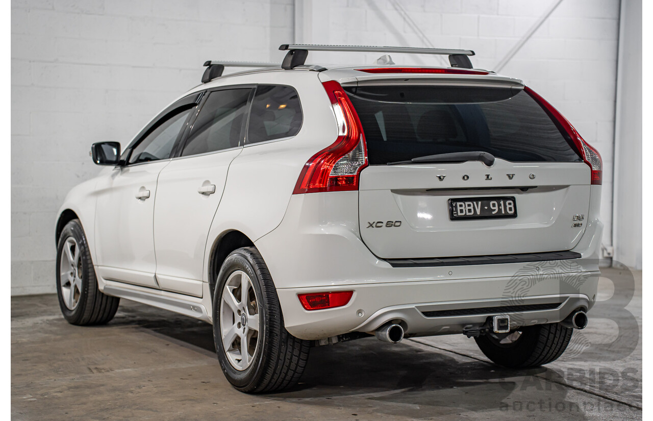 11/2010 Volvo XC60 D5 R-Design DZ MY11 4d Wagon Ice White Twin Turbo Diesel 2.4L
