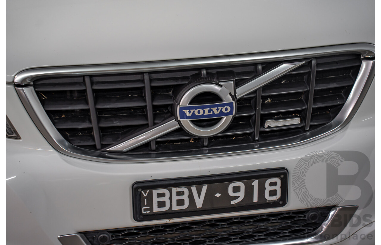 11/2010 Volvo XC60 D5 R-Design DZ MY11 4d Wagon Ice White Twin Turbo Diesel 2.4L