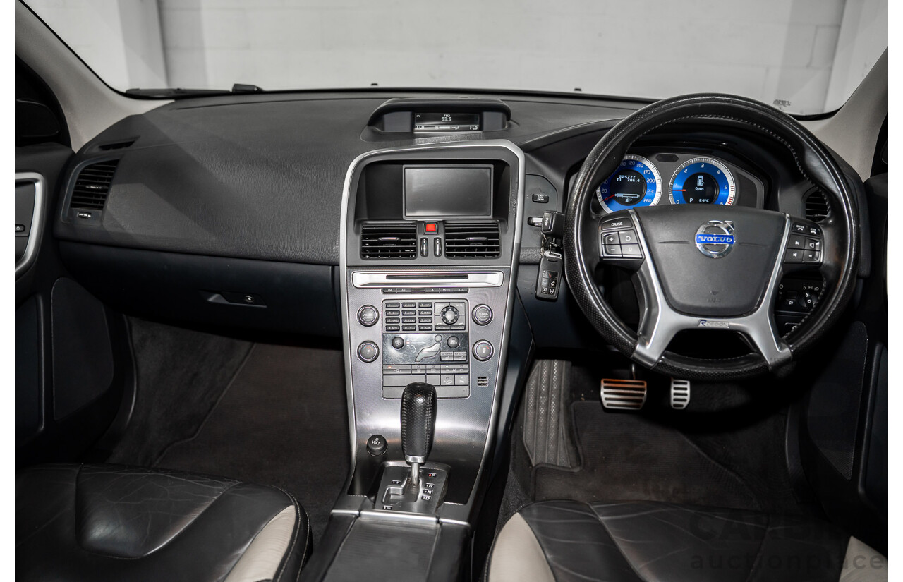 11/2010 Volvo XC60 D5 R-Design DZ MY11 4d Wagon Ice White Twin Turbo Diesel 2.4L