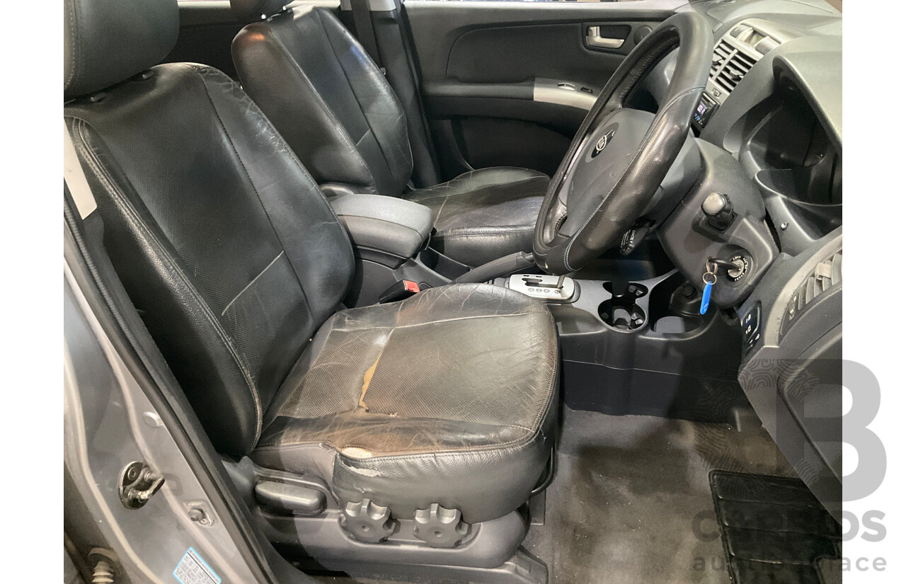 6/2005 Kia Sportage (4x4) KM 4d Wagon Grey V6 2.7L