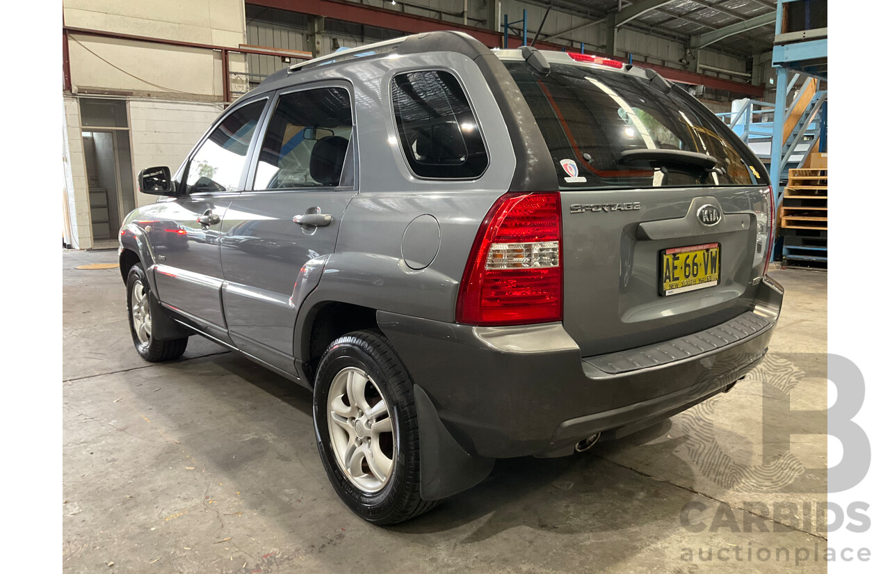 6/2005 Kia Sportage (4x4) KM 4d Wagon Grey V6 2.7L