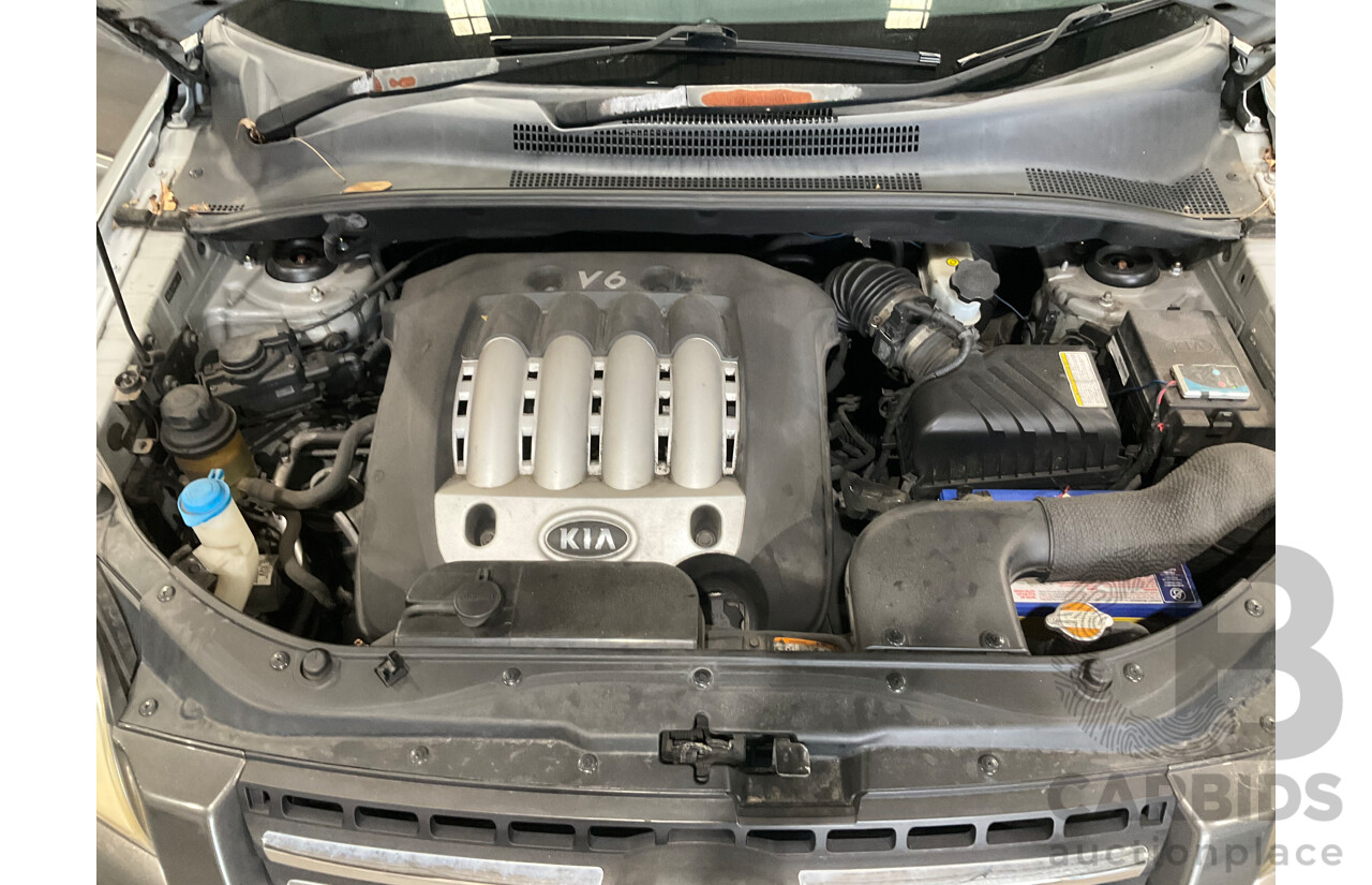 6/2005 Kia Sportage (4x4) KM 4d Wagon Grey V6 2.7L