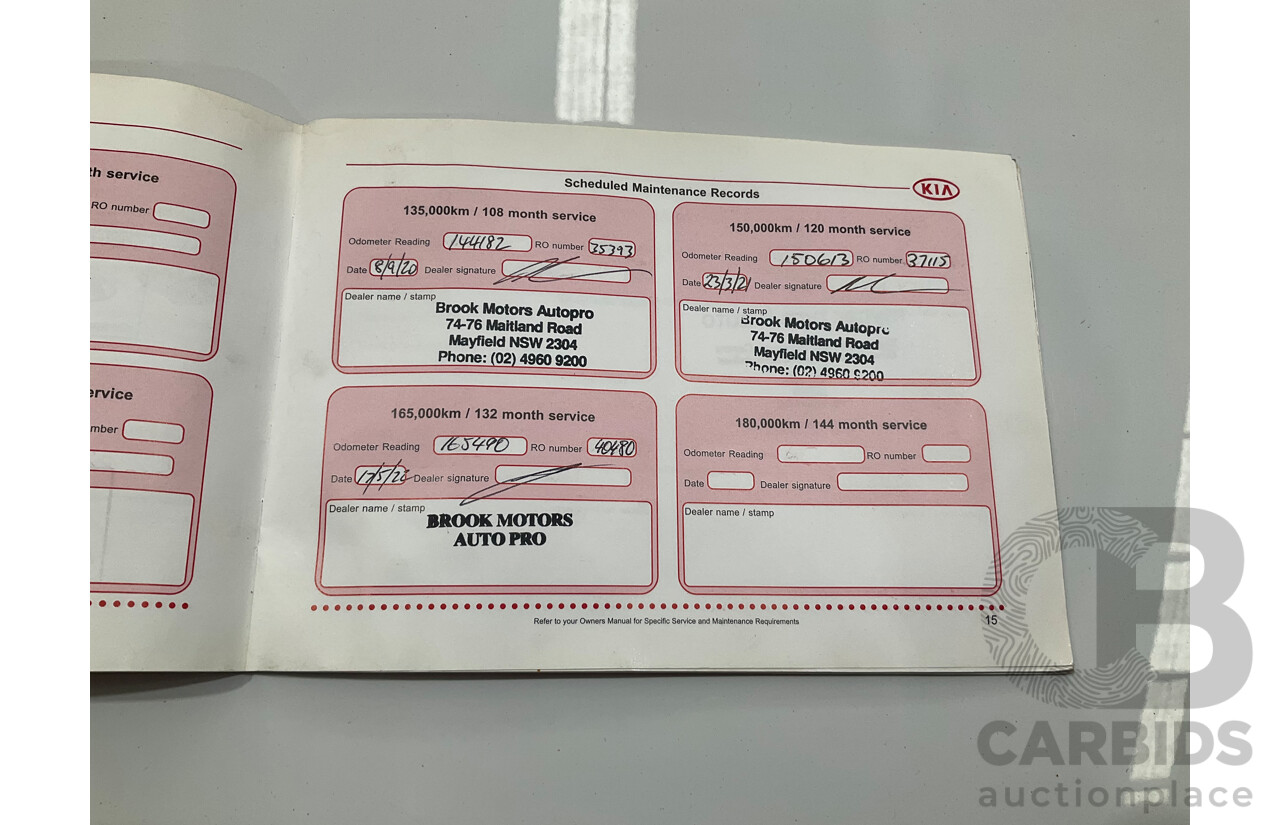 6/2005 Kia Sportage (4x4) KM 4d Wagon Grey V6 2.7L