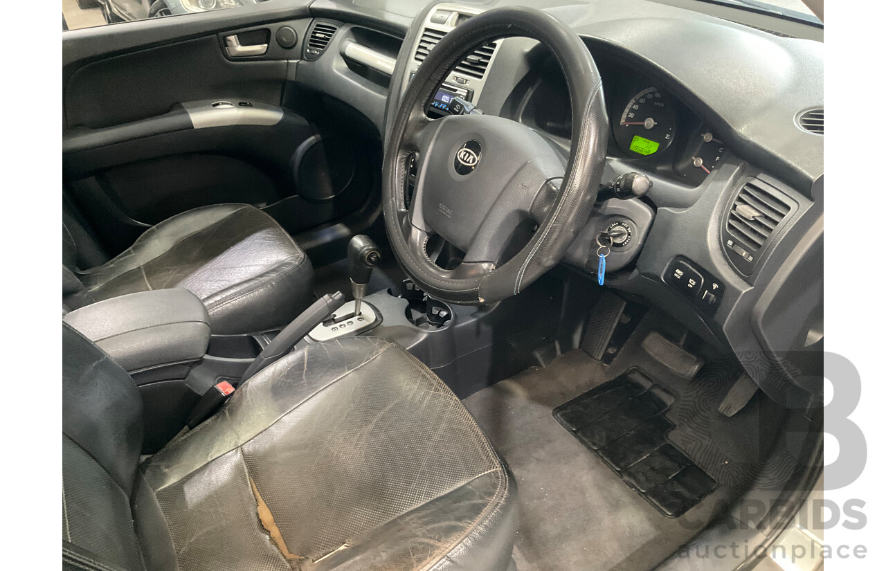 6/2005 Kia Sportage (4x4) KM 4d Wagon Grey V6 2.7L
