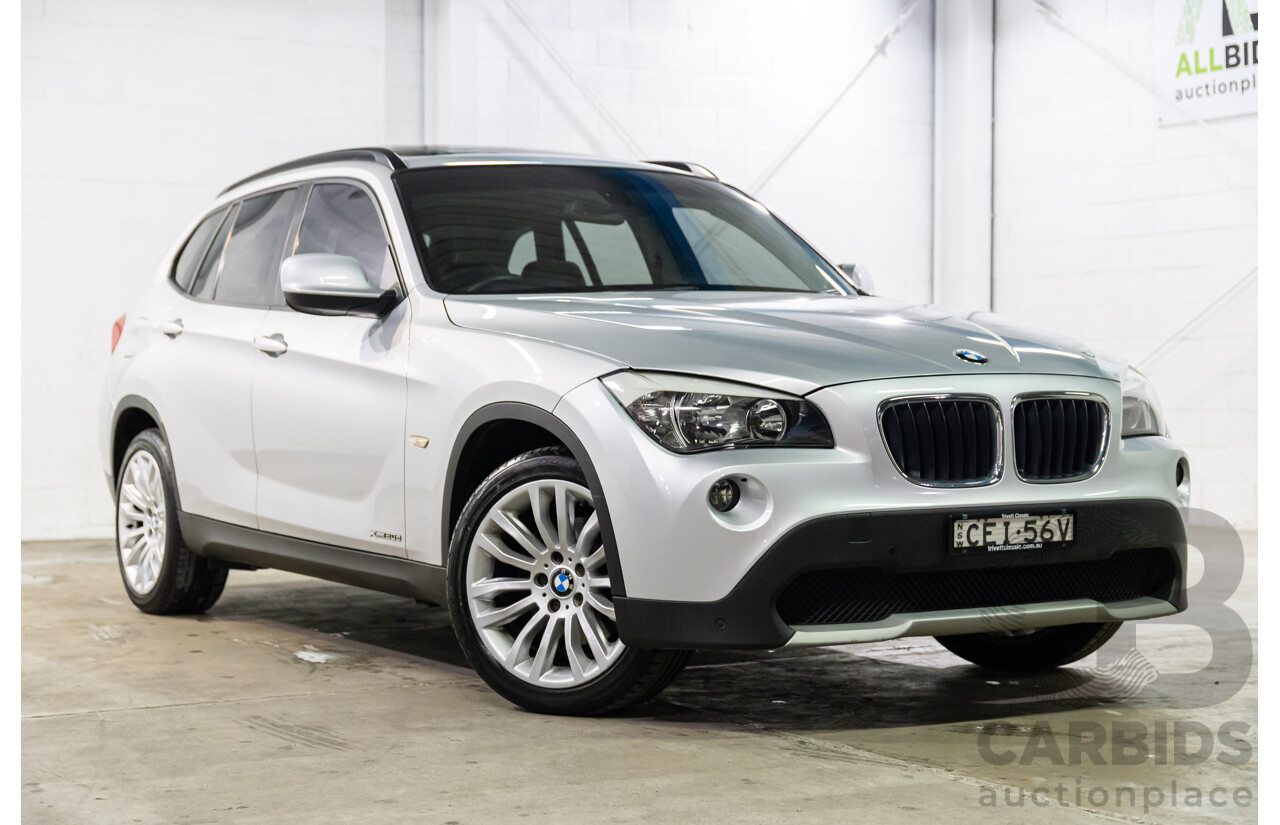 11/2011 BMW X1 xDrive20d E84 MY11 4d Wagon Titanium Silver Metallic Turbo Diesel 2.0L