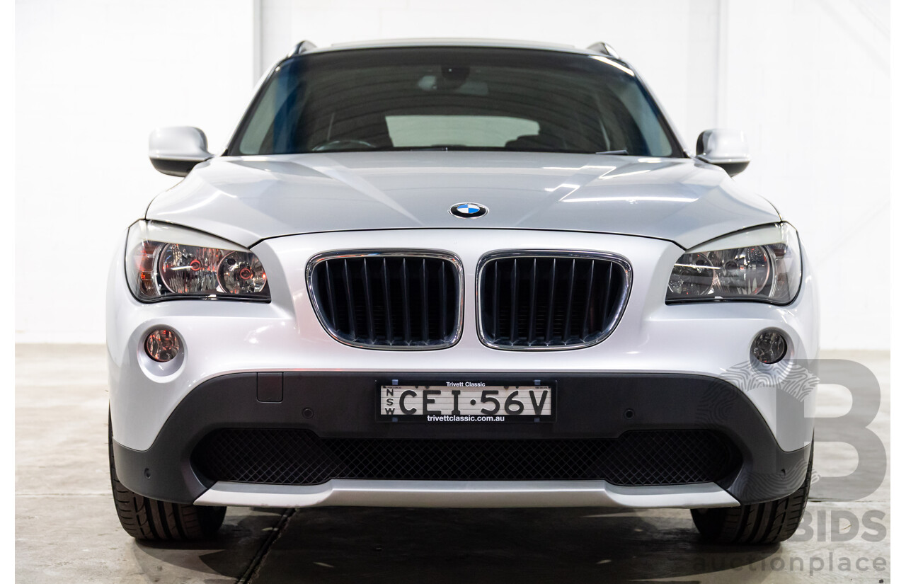 11/2011 BMW X1 xDrive20d E84 MY11 4d Wagon Titanium Silver Metallic Turbo Diesel 2.0L