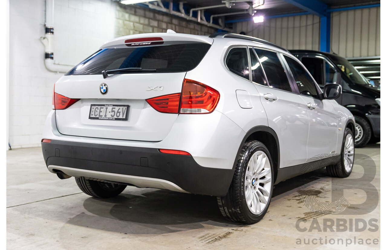 11/2011 BMW X1 xDrive20d E84 MY11 4d Wagon Titanium Silver Metallic Turbo Diesel 2.0L