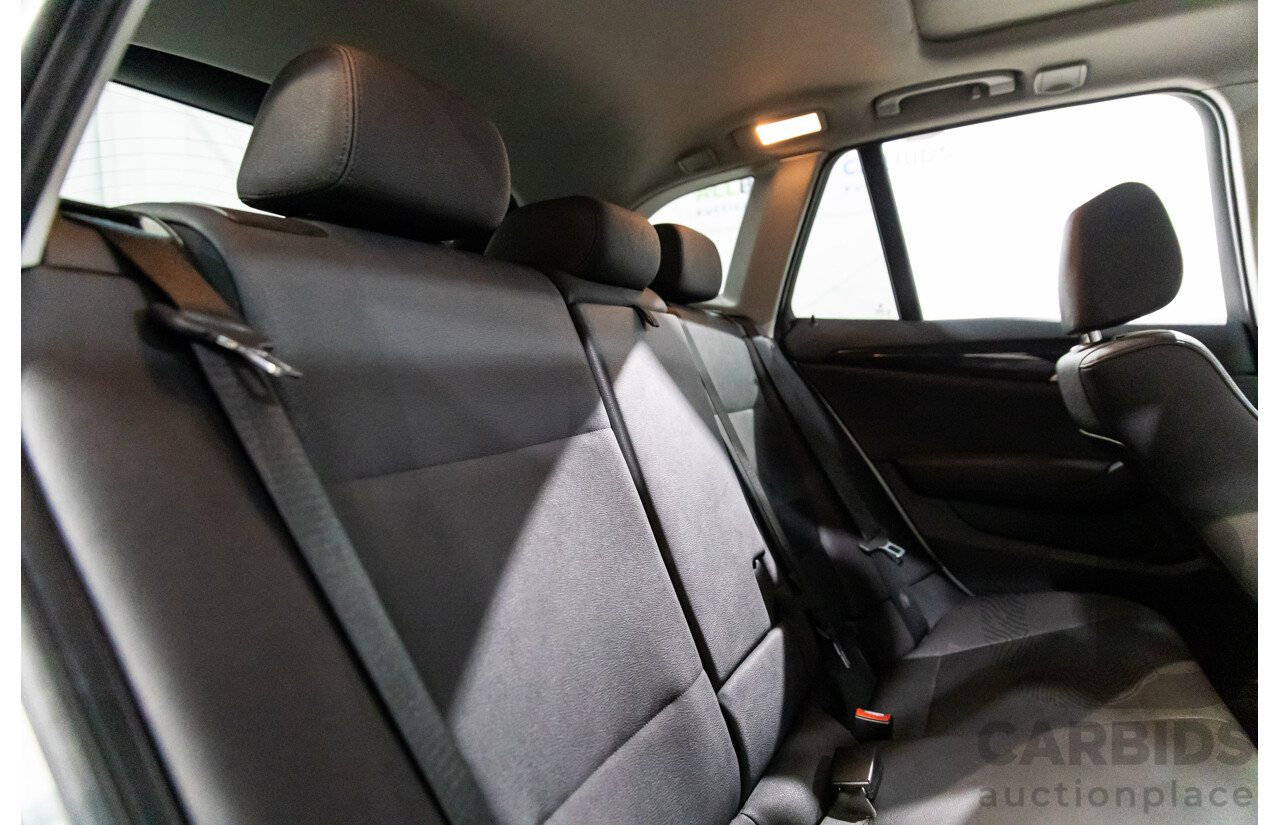 11/2011 BMW X1 xDrive20d E84 MY11 4d Wagon Titanium Silver Metallic Turbo Diesel 2.0L