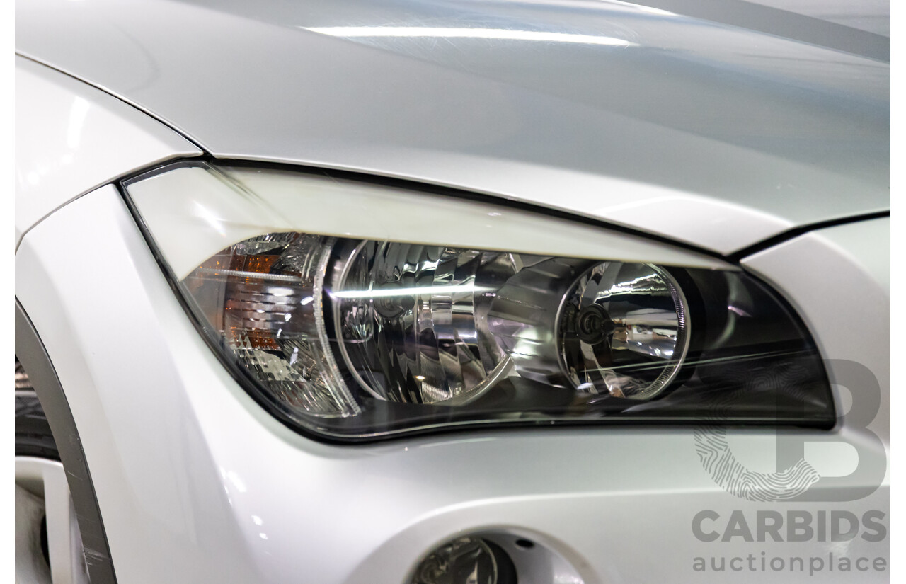 11/2011 BMW X1 xDrive20d E84 MY11 4d Wagon Titanium Silver Metallic Turbo Diesel 2.0L