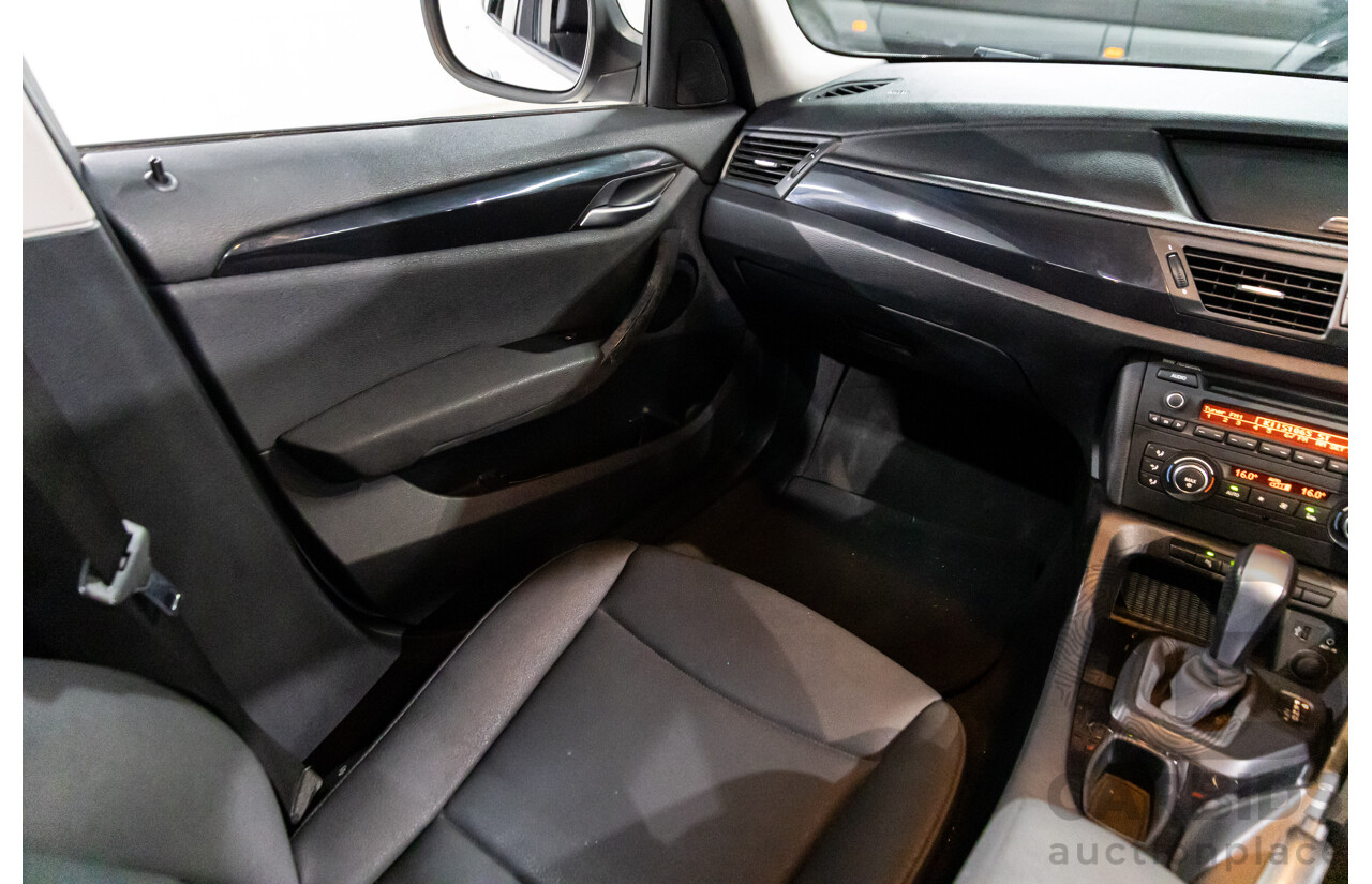 11/2011 BMW X1 xDrive20d E84 MY11 4d Wagon Titanium Silver Metallic Turbo Diesel 2.0L