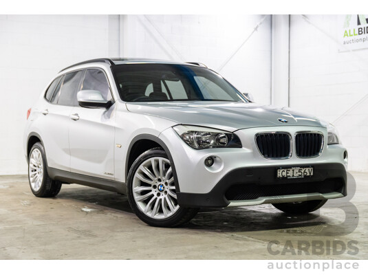 11/2011 BMW X1 xDrive20d E84 MY11 4d Wagon Titanium Silver Metallic Turbo Diesel 2.0L