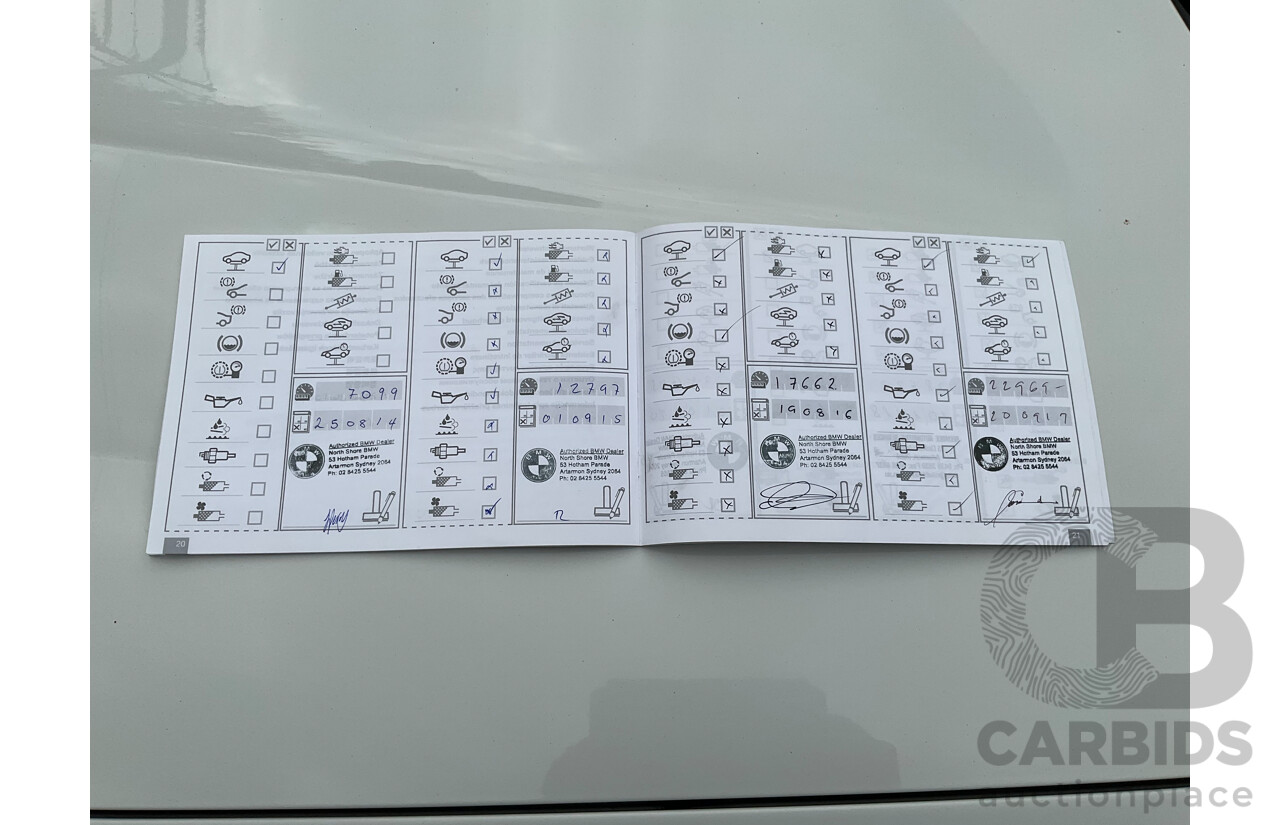 10/2013 BMW X3 Xdrive20d F25 4d Wagon Alpine White Turbo Diesel 2.0L