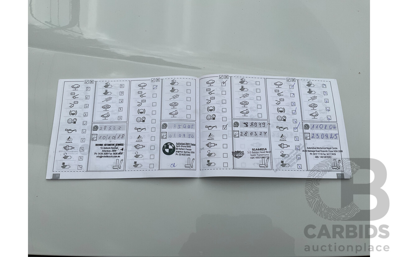 10/2013 BMW X3 Xdrive20d F25 4d Wagon Alpine White Turbo Diesel 2.0L