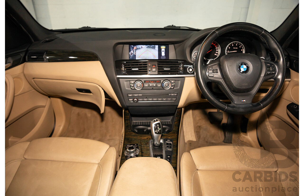 10/2013 BMW X3 Xdrive20d F25 4d Wagon Alpine White Turbo Diesel 2.0L