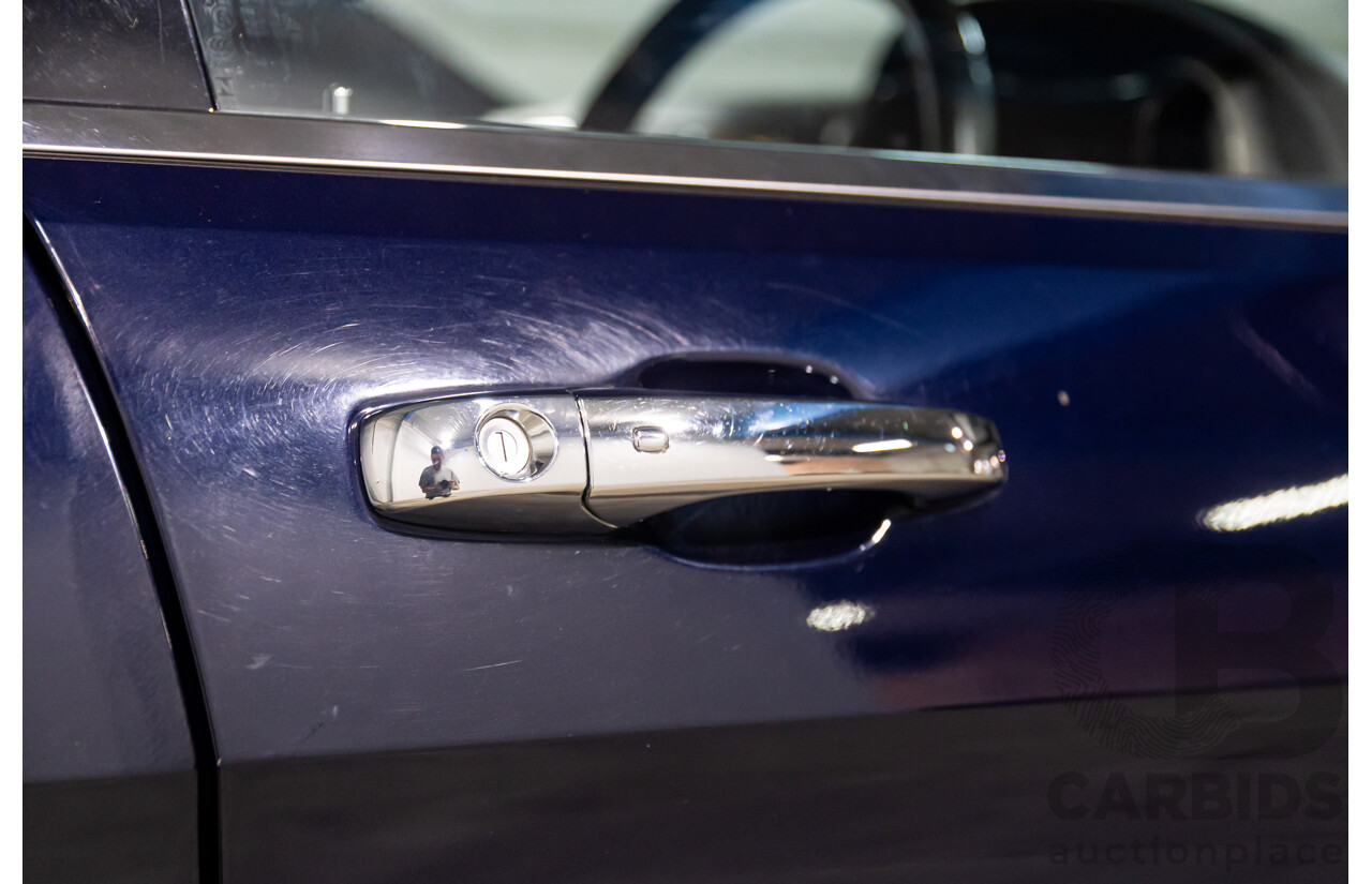 6/2013 Jeep Grand Cherokee Overland (4x4) WK MY14 4d Wagon True Blue Metallic V6 3.6L