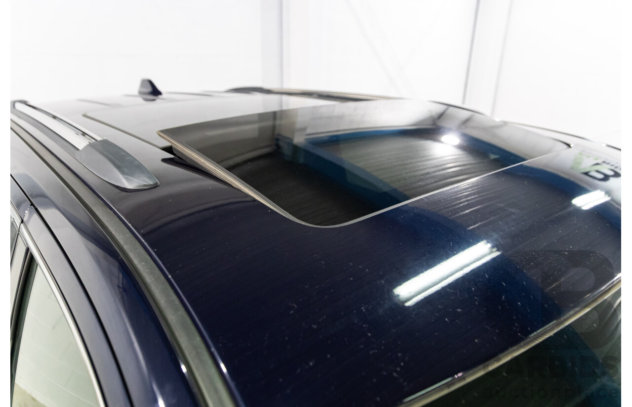 6/2013 Jeep Grand Cherokee Overland (4x4) WK MY14 4d Wagon True Blue Metallic V6 3.6L