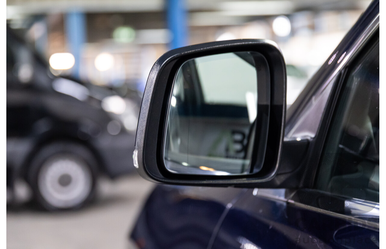 6/2013 Jeep Grand Cherokee Overland (4x4) WK MY14 4d Wagon True Blue Metallic V6 3.6L