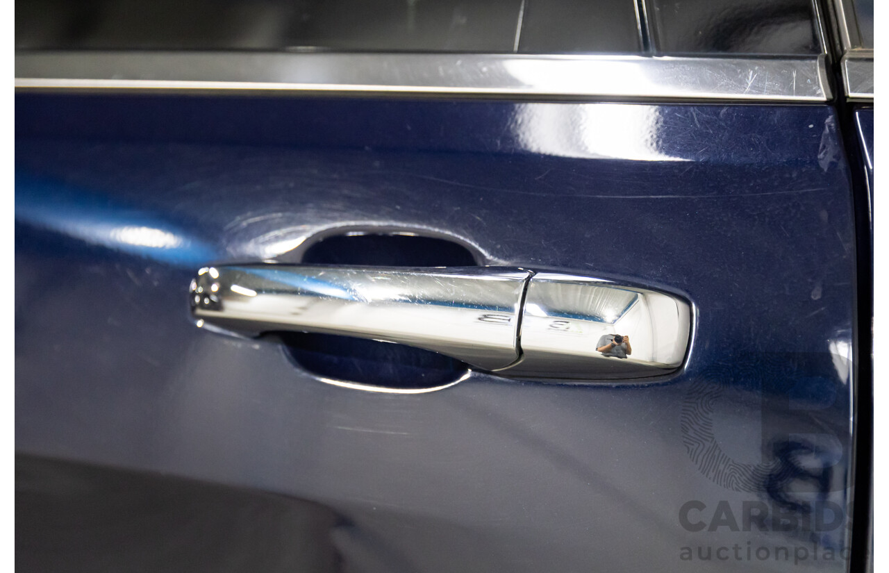 6/2013 Jeep Grand Cherokee Overland (4x4) WK MY14 4d Wagon True Blue Metallic V6 3.6L