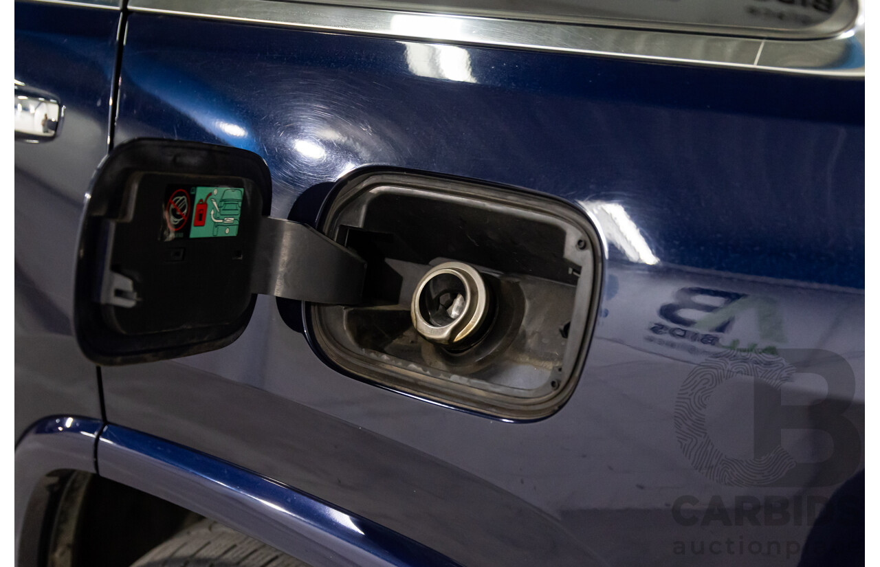 6/2013 Jeep Grand Cherokee Overland (4x4) WK MY14 4d Wagon True Blue Metallic V6 3.6L