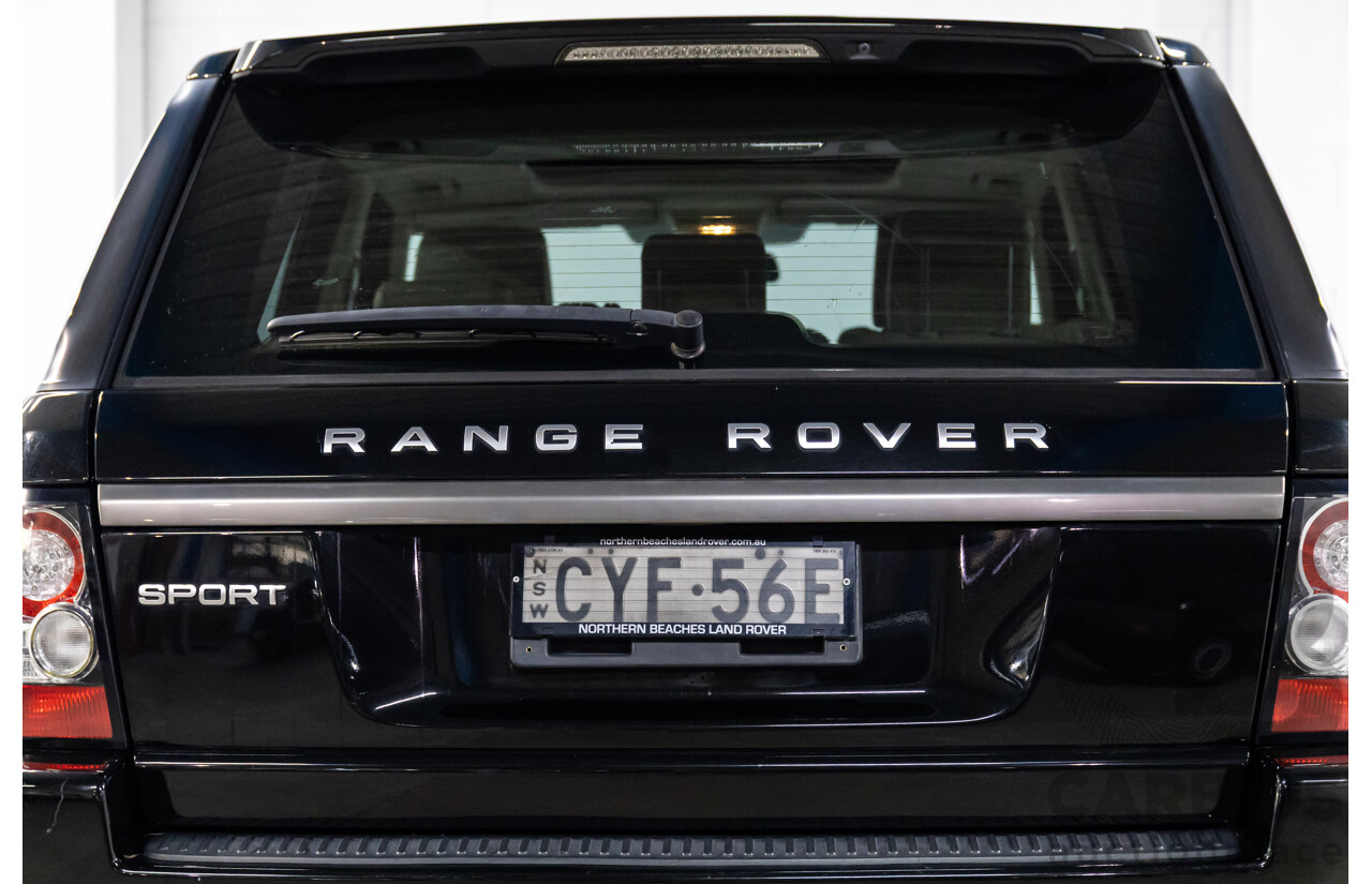 8/2012 Land Rover Range Rover Sport 3.0 SDV6 MY12 4d Wagon Santorini Black Metallic Turbo Diesel V6 3.0L