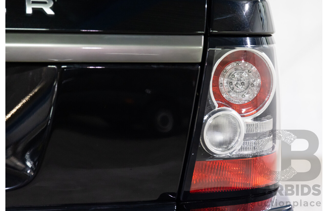 8/2012 Land Rover Range Rover Sport 3.0 SDV6 MY12 4d Wagon Santorini Black Metallic Turbo Diesel V6 3.0L