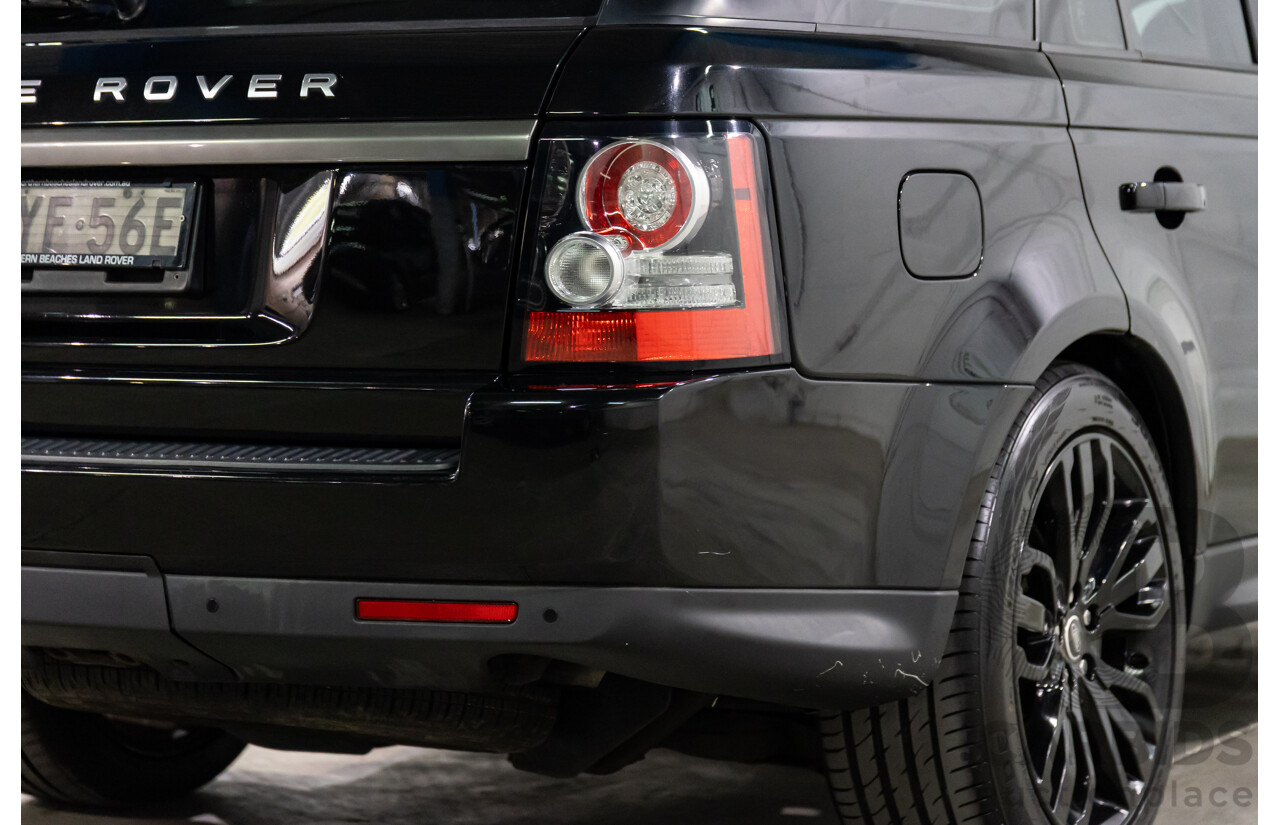 8/2012 Land Rover Range Rover Sport 3.0 SDV6 MY12 4d Wagon Santorini Black Metallic Turbo Diesel V6 3.0L