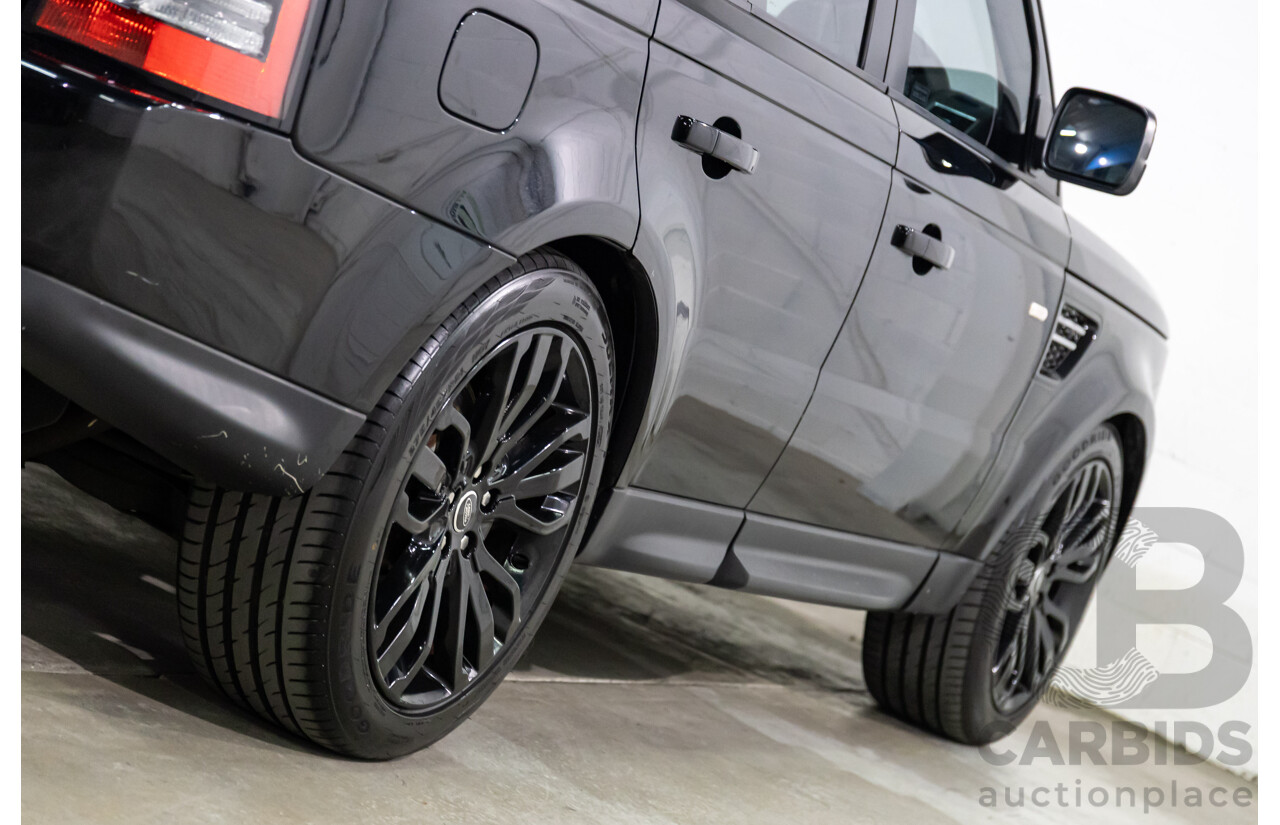 8/2012 Land Rover Range Rover Sport 3.0 SDV6 MY12 4d Wagon Santorini Black Metallic Turbo Diesel V6 3.0L