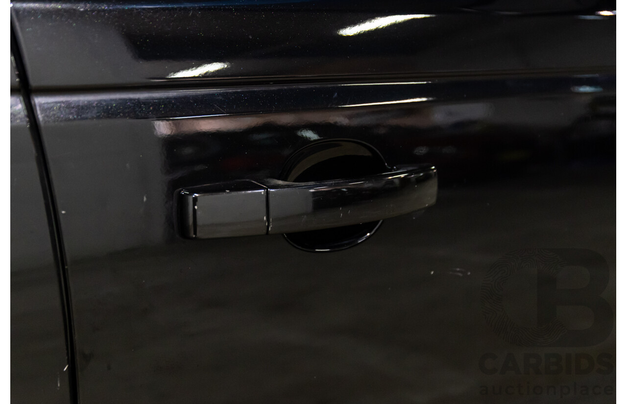 8/2012 Land Rover Range Rover Sport 3.0 SDV6 MY12 4d Wagon Santorini Black Metallic Turbo Diesel V6 3.0L