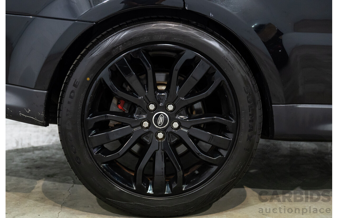 8/2012 Land Rover Range Rover Sport 3.0 SDV6 MY12 4d Wagon Santorini Black Metallic Turbo Diesel V6 3.0L