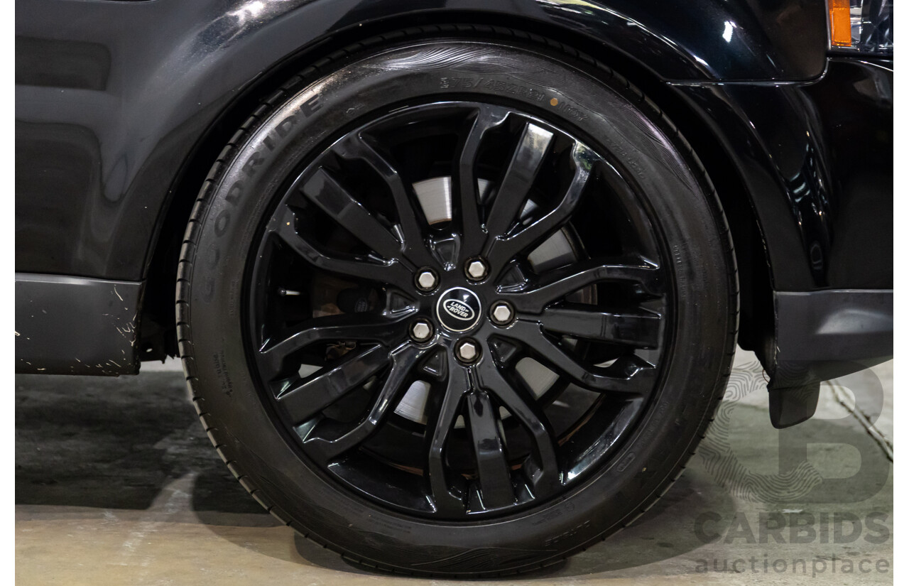 8/2012 Land Rover Range Rover Sport 3.0 SDV6 MY12 4d Wagon Santorini Black Metallic Turbo Diesel V6 3.0L