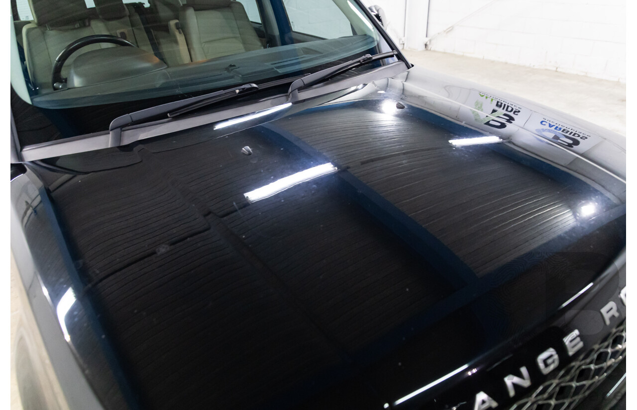 8/2012 Land Rover Range Rover Sport 3.0 SDV6 MY12 4d Wagon Santorini Black Metallic Turbo Diesel V6 3.0L