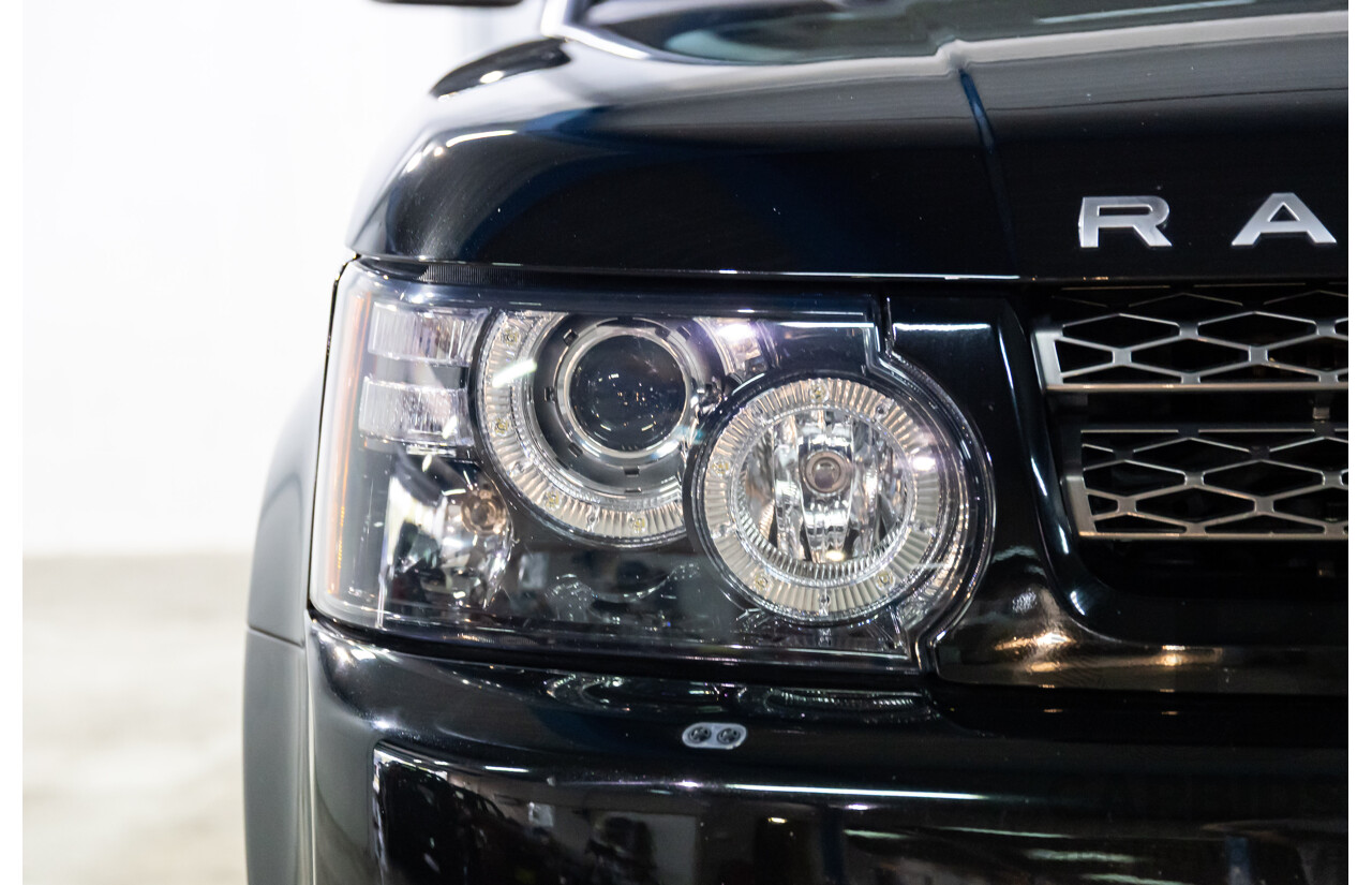 8/2012 Land Rover Range Rover Sport 3.0 SDV6 MY12 4d Wagon Santorini Black Metallic Turbo Diesel V6 3.0L