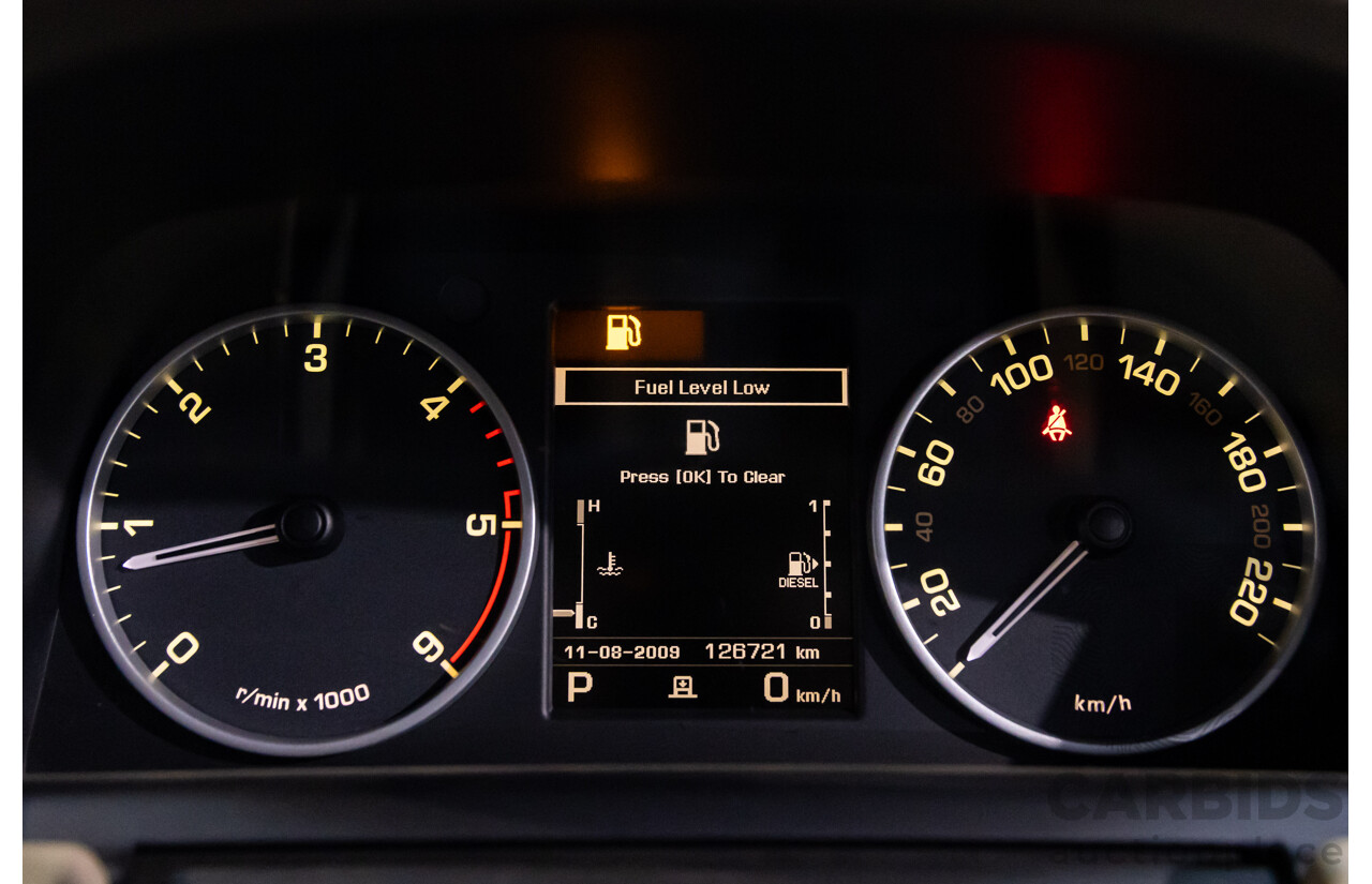 8/2012 Land Rover Range Rover Sport 3.0 SDV6 MY12 4d Wagon Santorini Black Metallic Turbo Diesel V6 3.0L