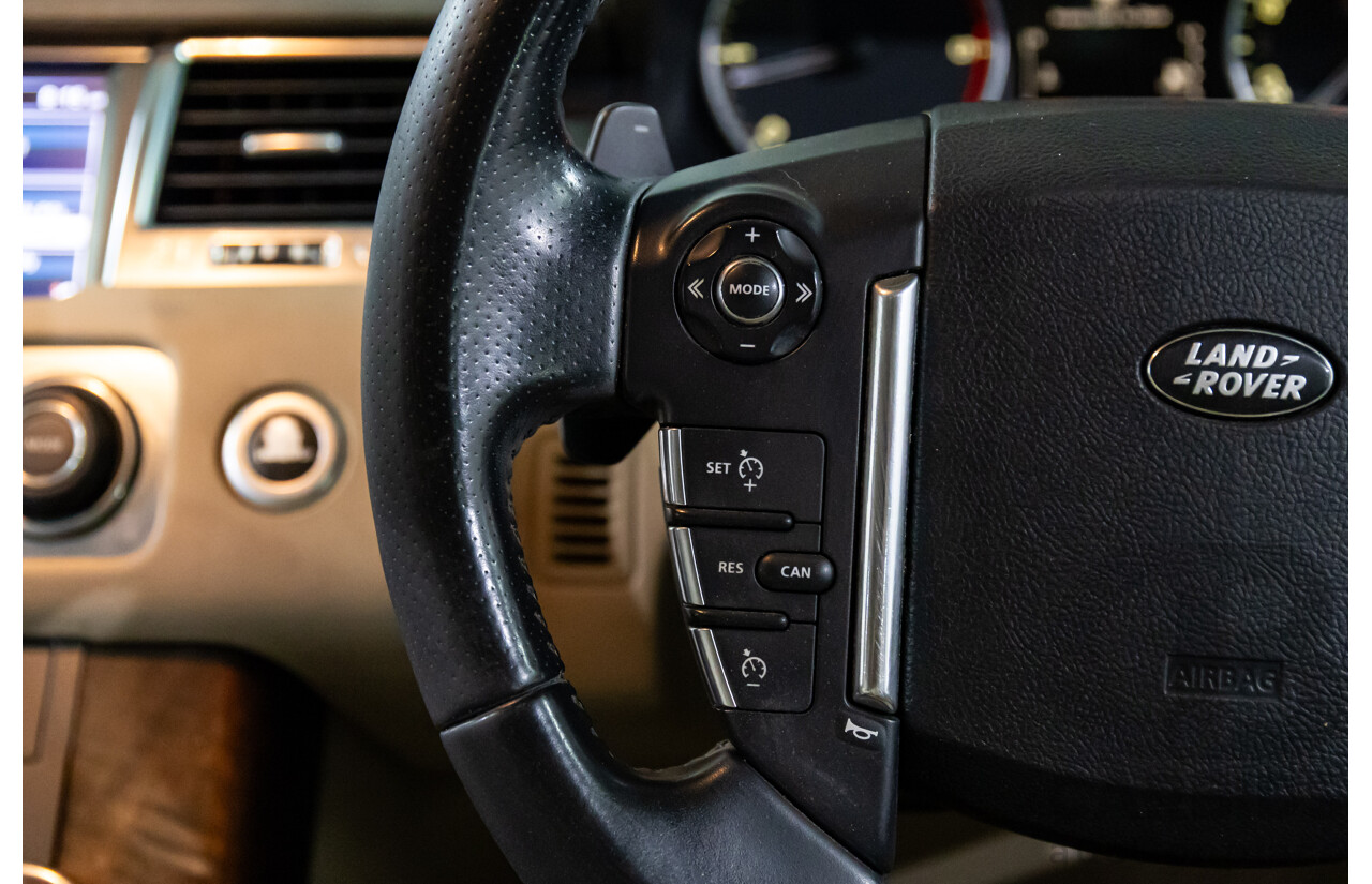 8/2012 Land Rover Range Rover Sport 3.0 SDV6 MY12 4d Wagon Santorini Black Metallic Turbo Diesel V6 3.0L