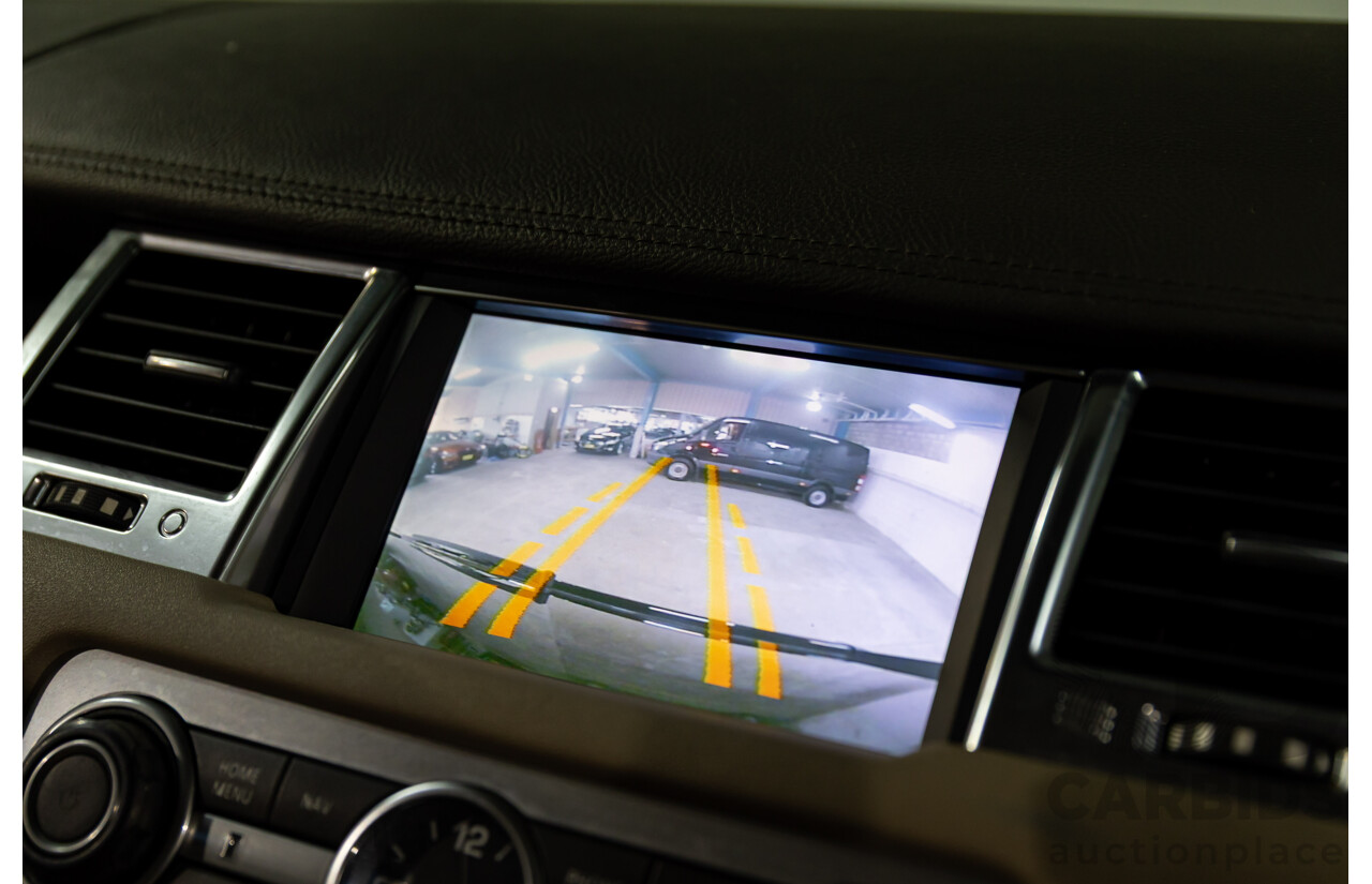 8/2012 Land Rover Range Rover Sport 3.0 SDV6 MY12 4d Wagon Santorini Black Metallic Turbo Diesel V6 3.0L