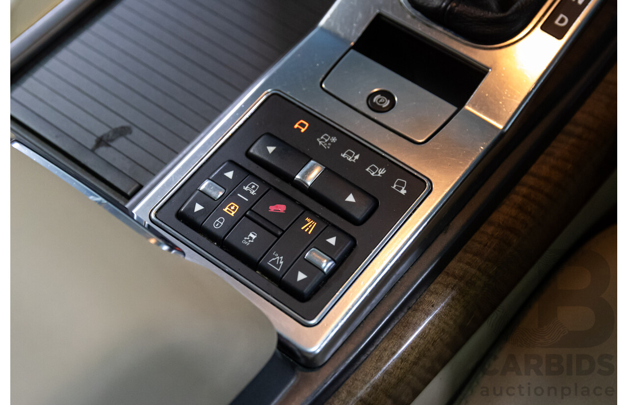 8/2012 Land Rover Range Rover Sport 3.0 SDV6 MY12 4d Wagon Santorini Black Metallic Turbo Diesel V6 3.0L