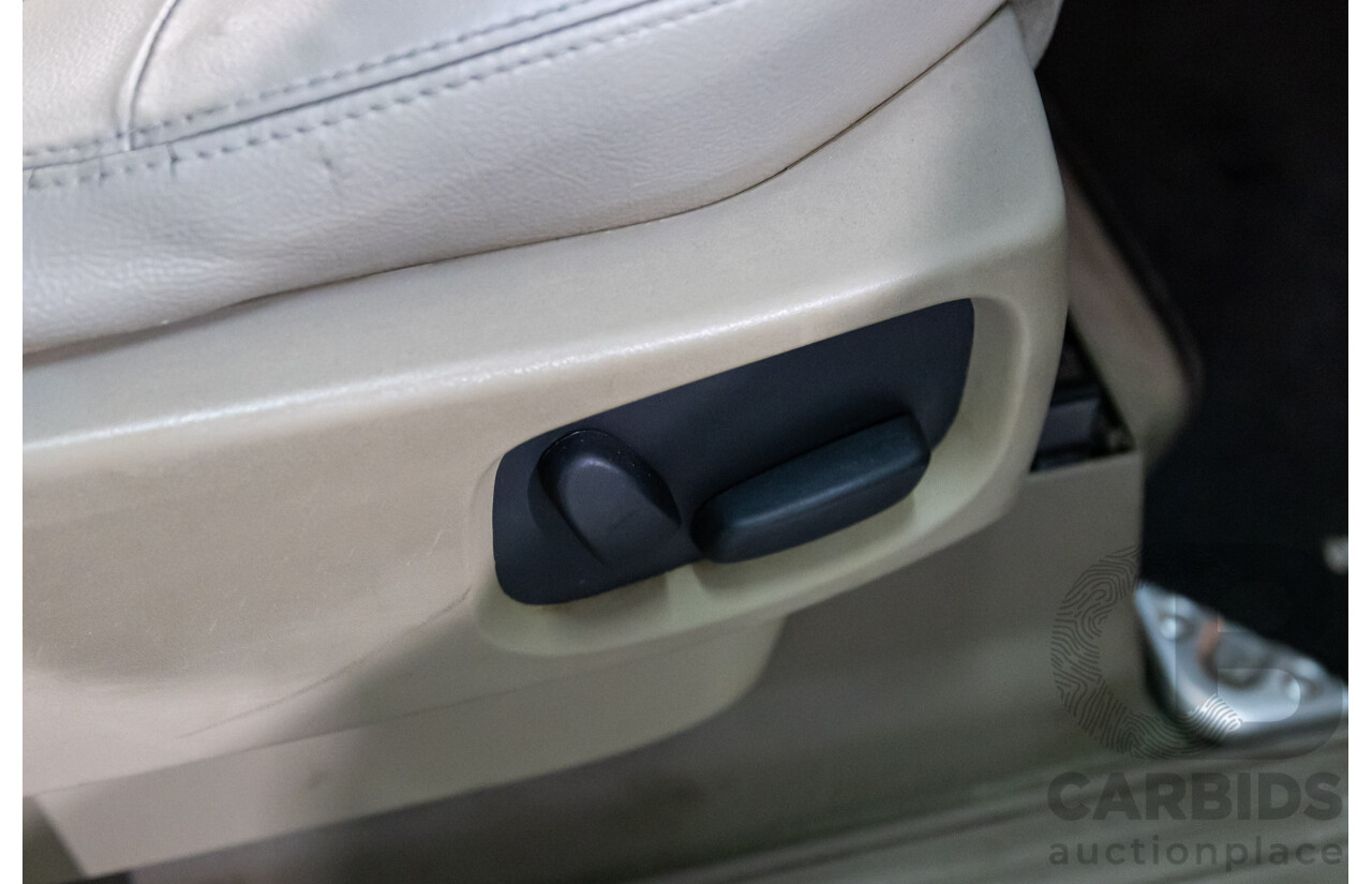 8/2012 Land Rover Range Rover Sport 3.0 SDV6 MY12 4d Wagon Santorini Black Metallic Turbo Diesel V6 3.0L