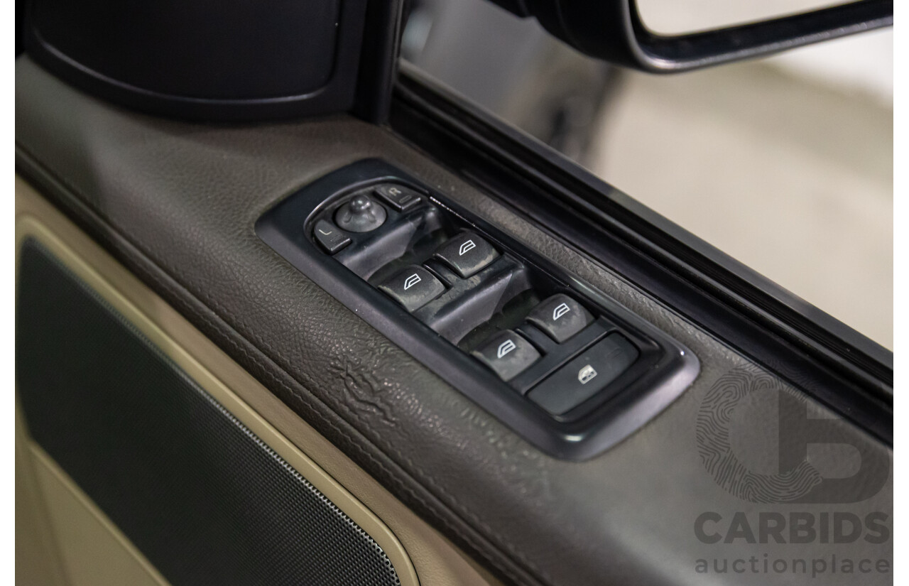 8/2012 Land Rover Range Rover Sport 3.0 SDV6 MY12 4d Wagon Santorini Black Metallic Turbo Diesel V6 3.0L