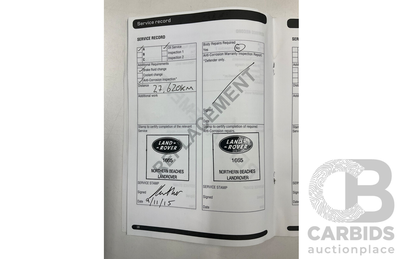 8/2012 Land Rover Range Rover Sport 3.0 SDV6 MY12 4d Wagon Santorini Black Metallic Turbo Diesel V6 3.0L