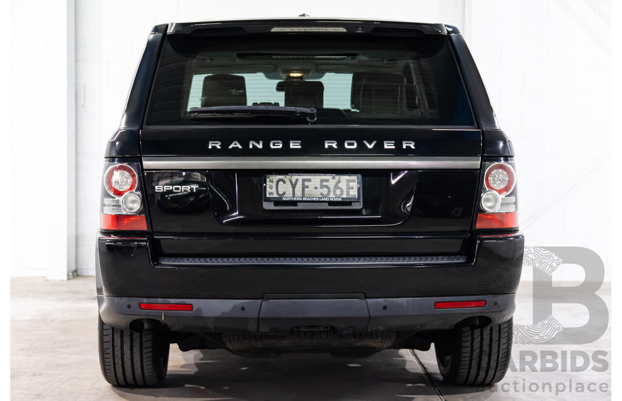 8/2012 Land Rover Range Rover Sport 3.0 SDV6 MY12 4d Wagon Santorini Black Metallic Turbo Diesel V6 3.0L