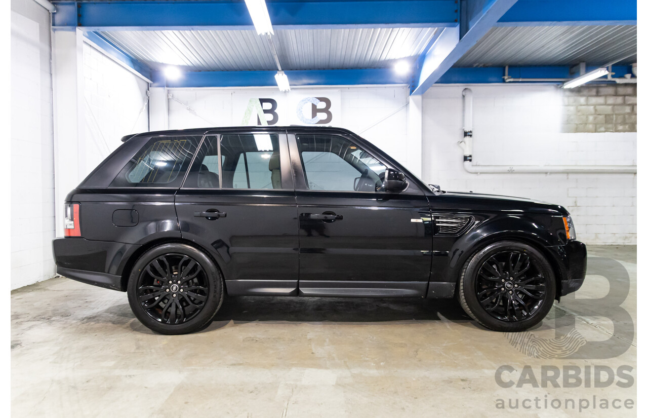 8/2012 Land Rover Range Rover Sport 3.0 SDV6 MY12 4d Wagon Santorini Black Metallic Turbo Diesel V6 3.0L