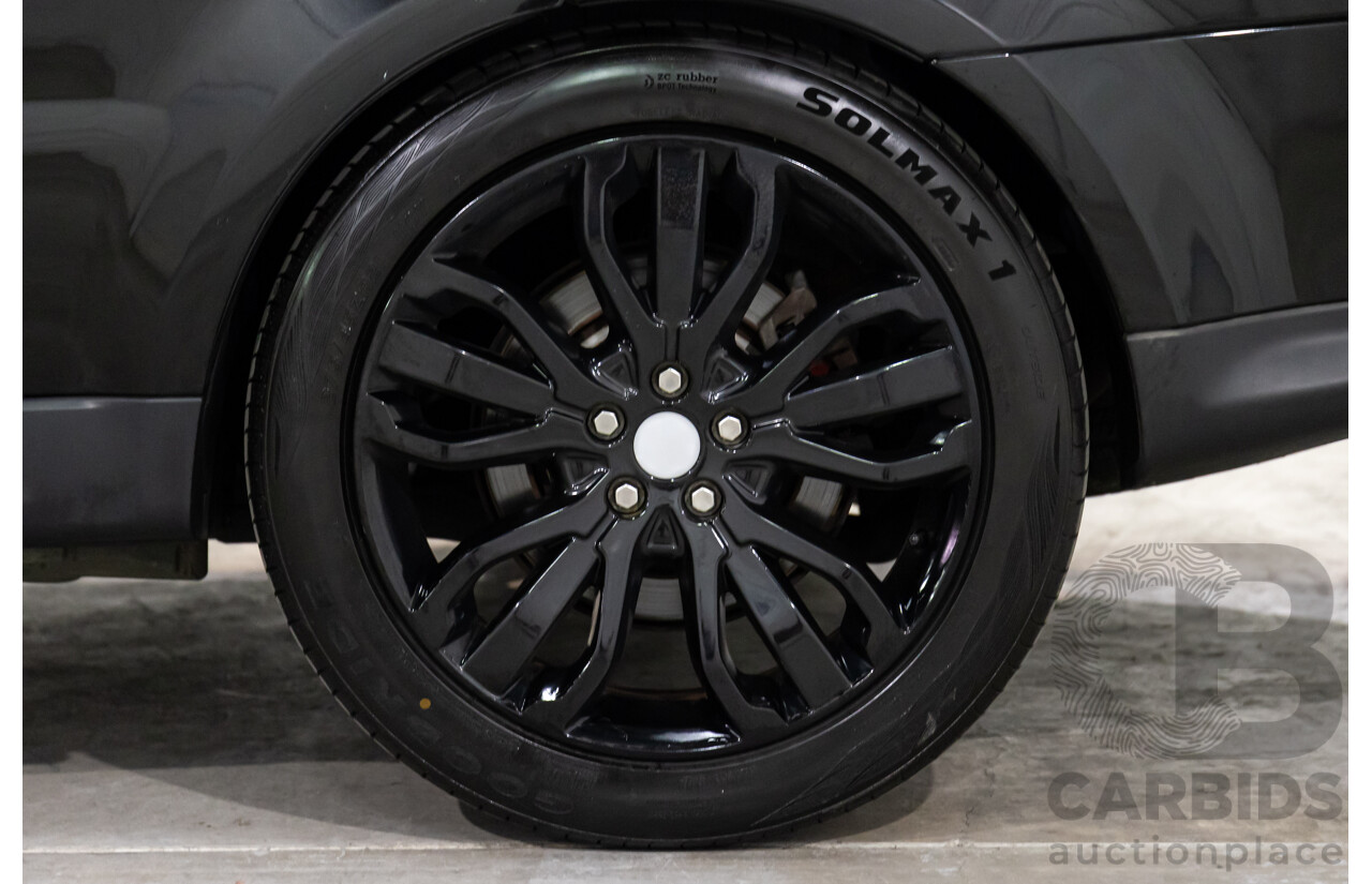 8/2012 Land Rover Range Rover Sport 3.0 SDV6 MY12 4d Wagon Santorini Black Metallic Turbo Diesel V6 3.0L