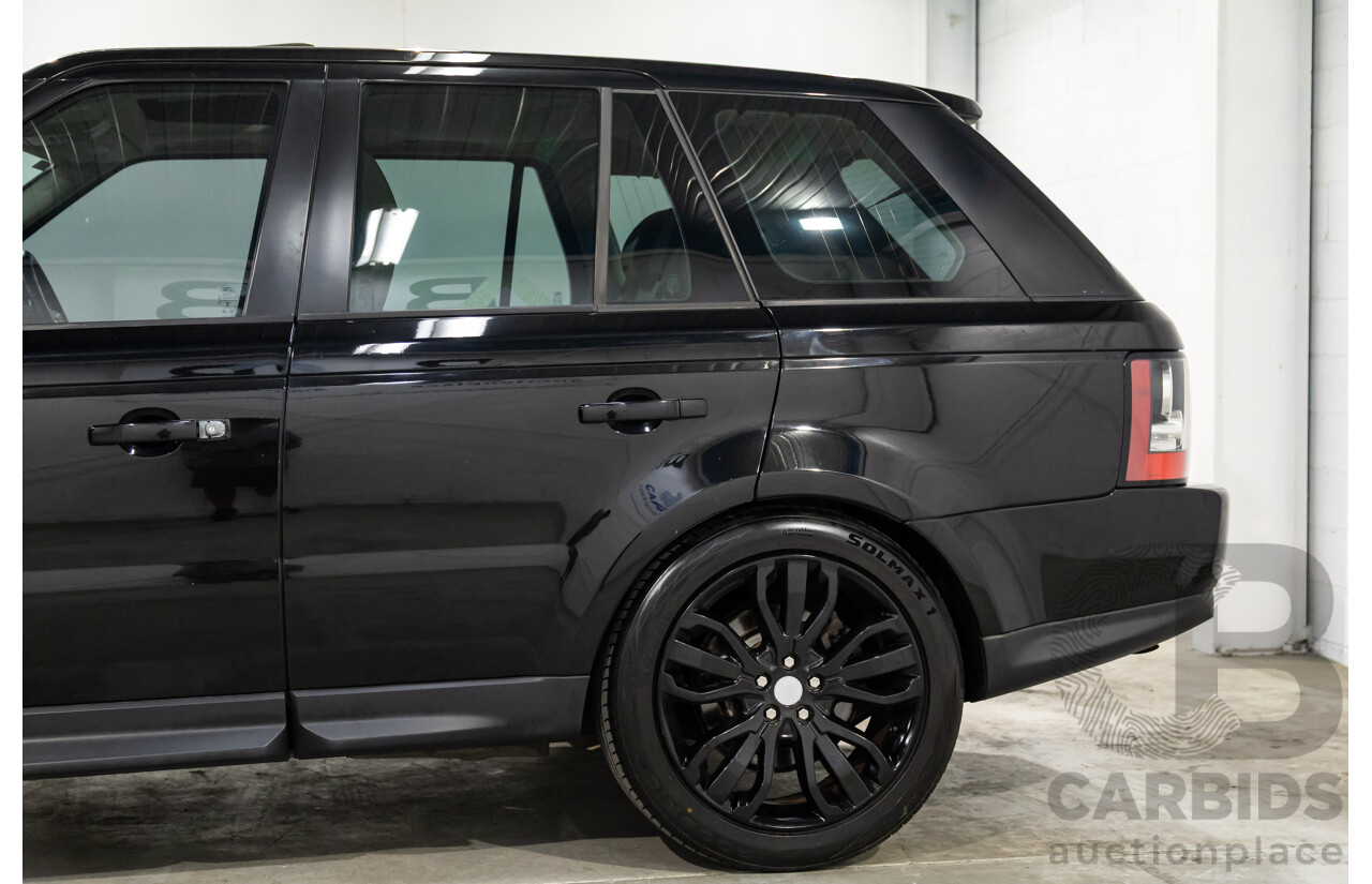 8/2012 Land Rover Range Rover Sport 3.0 SDV6 MY12 4d Wagon Santorini Black Metallic Turbo Diesel V6 3.0L
