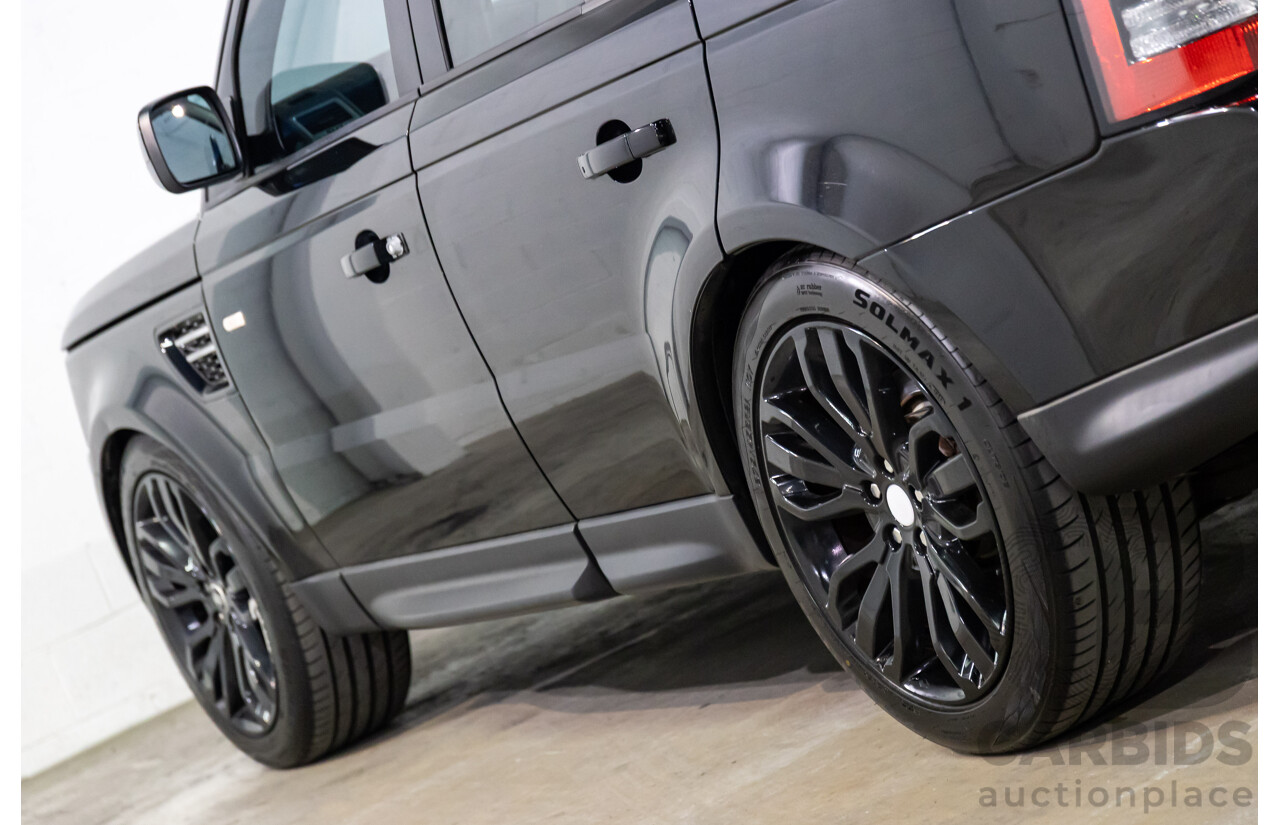 8/2012 Land Rover Range Rover Sport 3.0 SDV6 MY12 4d Wagon Santorini Black Metallic Turbo Diesel V6 3.0L