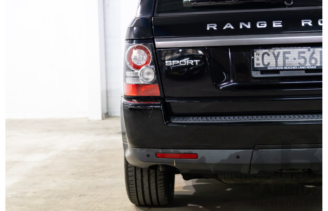8/2012 Land Rover Range Rover Sport 3.0 SDV6 MY12 4d Wagon Santorini Black Metallic Turbo Diesel V6 3.0L