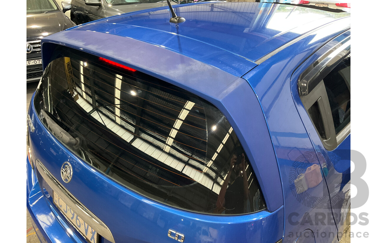 10/2014 Holden Barina CD TM MY14 4d Sedan Boracay Blue Metallic 1.6L